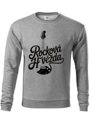 Rocková hvězda, černý tisk