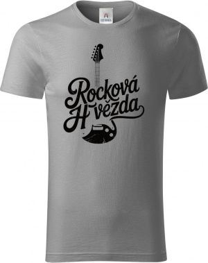 Rocková hvězda, černý tisk