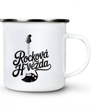 Rocková hvězda, černý tisk