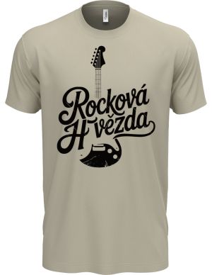 Rocková hvězda, černý tisk