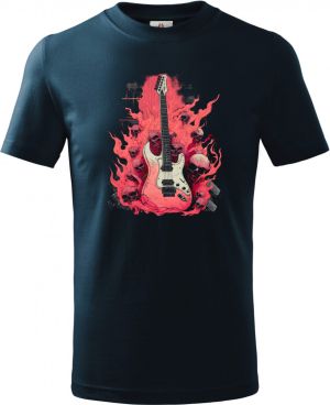 Rocková kytara pekla