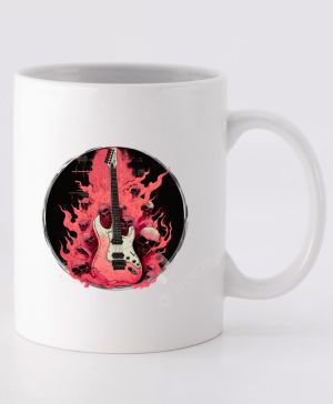 Rocková kytara pekla