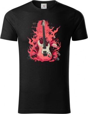 Rocková kytara pekla