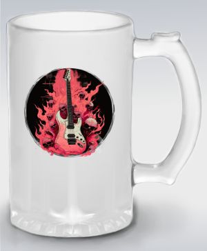 Rocková kytara pekla