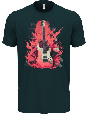 Rocková kytara pekla