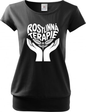 Rostlinná terapie, bílý potisk