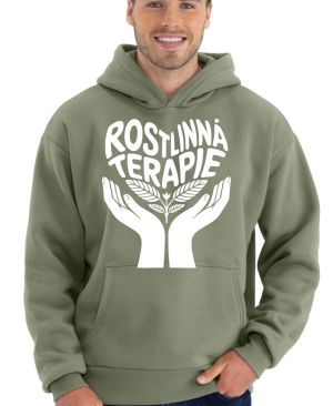 Rostlinná terapie, bílý potisk