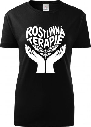 Rostlinná terapie, bílý potisk