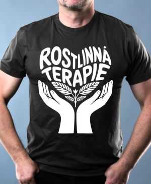 Rostlinná terapie, bílý potisk