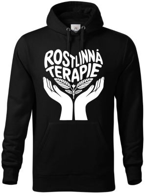 Rostlinná terapie, bílý potisk