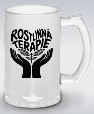 Rostlinná terapie, bílý potisk