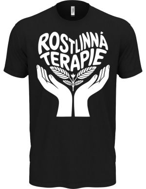 Rostlinná terapie, bílý potisk