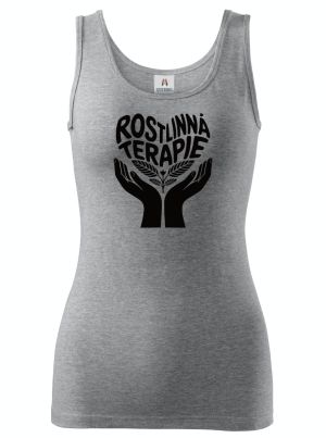 Rostlinná terapie, černý potisk