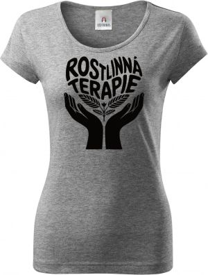 Rostlinná terapie, černý potisk