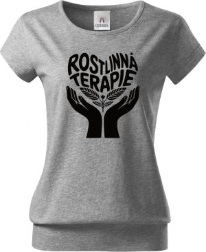 Rostlinná terapie, černý potisk