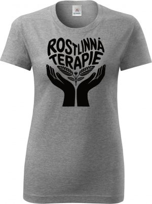 Rostlinná terapie, černý potisk