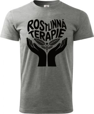 Rostlinná terapie, černý potisk