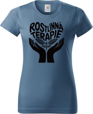 Rostlinná terapie, černý potisk