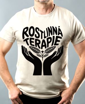 Rostlinná terapie, černý potisk