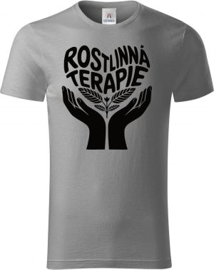 Rostlinná terapie, černý potisk