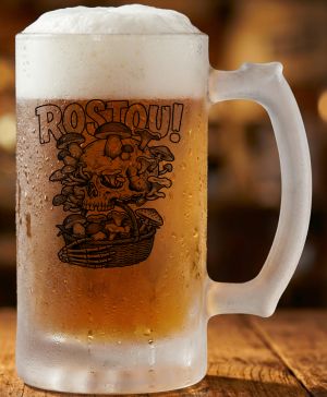 Rostou!, černý tisk