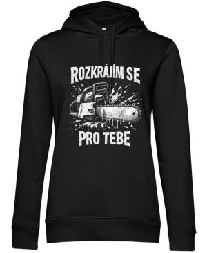 Rozkrájím se pro tebe, bílý potisk