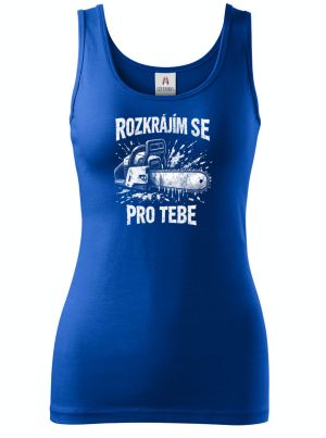 Rozkrájím se pro tebe, bílý potisk