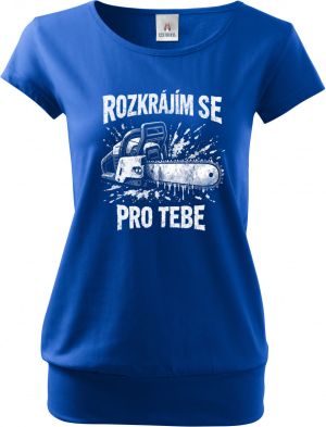 Rozkrájím se pro tebe, bílý potisk