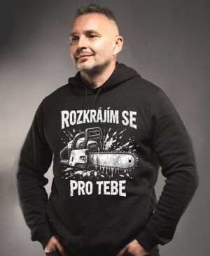 Rozkrájím se pro tebe, bílý potisk