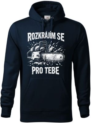 Rozkrájím se pro tebe, bílý potisk