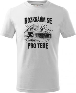 Rozkrájím se pro tebe, černý potisk