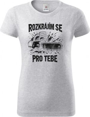 Rozkrájím se pro tebe, černý potisk