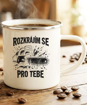 Rozkrájím se pro tebe, černý potisk