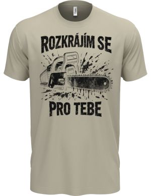 Rozkrájím se pro tebe, černý potisk