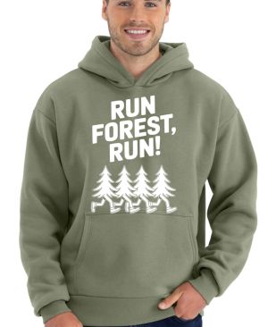 Run forest, run! Bílý potisk