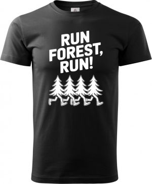 Run forest, run!, bílý potisk