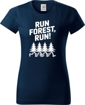 Run forest, run!, bílý potisk