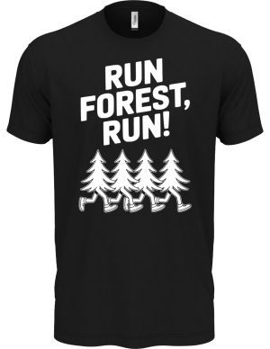Run forest, run!, bílý potisk