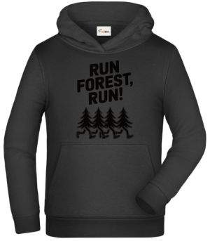 Run forest, run!, černý tisk