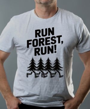 Run forest, run!, černý tisk