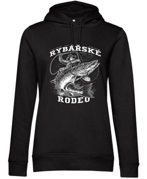 Rybářské rodeo, štika, bílý potisk