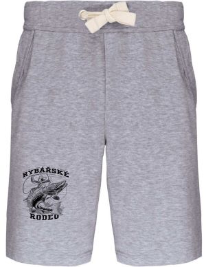 Rybářské rodeo, štika, černý potisk