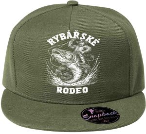 Rybářské rodeo, sumec, bílý potisk