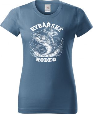 Rybářské rodeo, sumec, bílý potisk