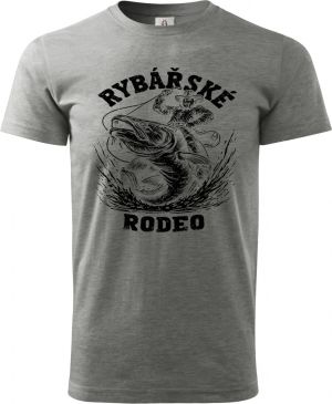 Rybářské rodeo, sumec, černý potisk