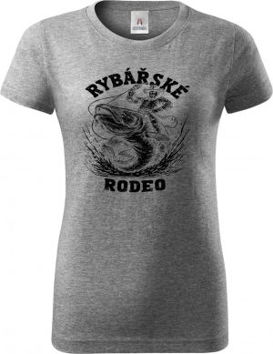 Rybářské rodeo, sumec, černý potisk