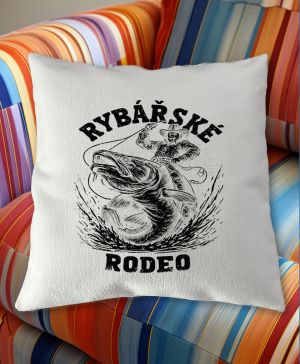 Rybářské rodeo, sumec, černý potisk