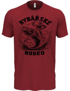 Rybářské rodeo, sumec, černý potisk