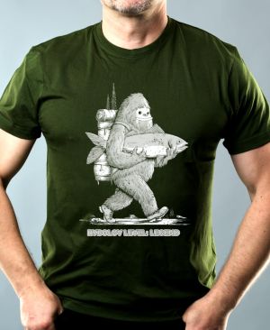 Rybolov level: Legend, bílý potisk