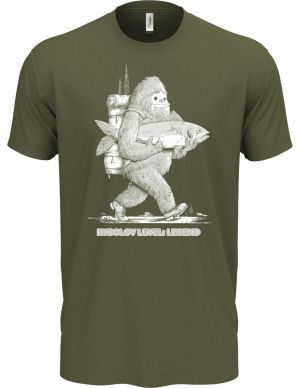 Rybolov level: Legend, bílý potisk